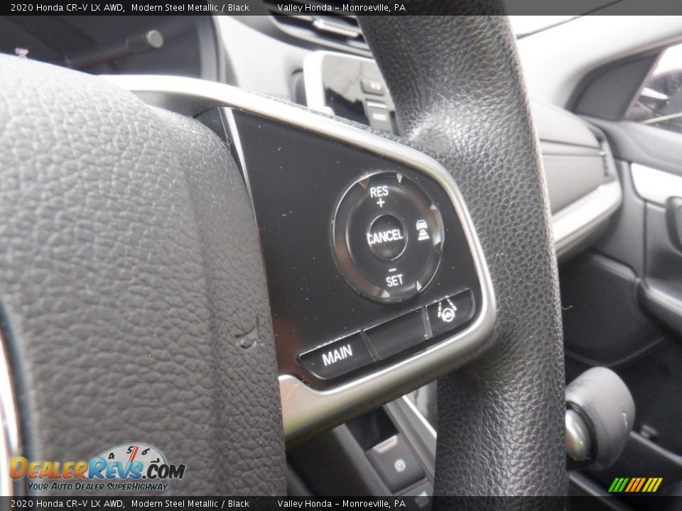 2020 Honda CR-V LX AWD Modern Steel Metallic / Black Photo #19