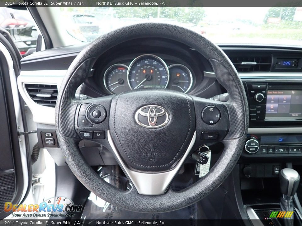 2014 Toyota Corolla LE Steering Wheel Photo #27