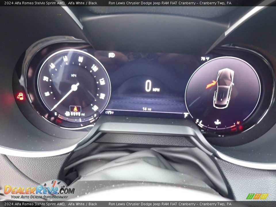 2024 Alfa Romeo Stelvio Sprint AWD Gauges Photo #19