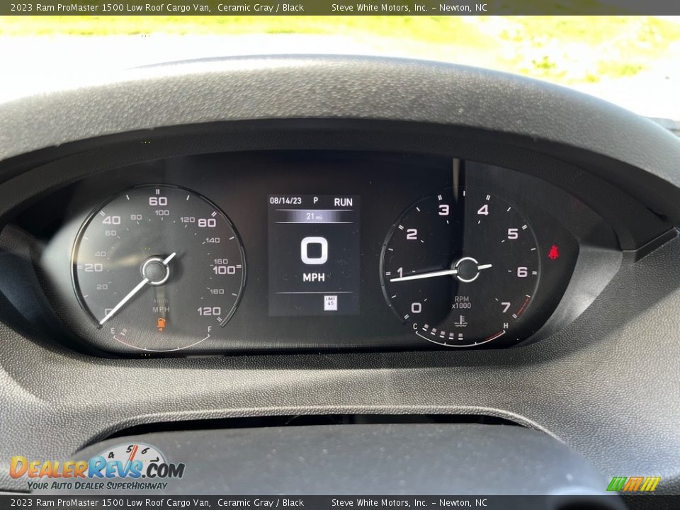 2023 Ram ProMaster 1500 Low Roof Cargo Van Gauges Photo #19