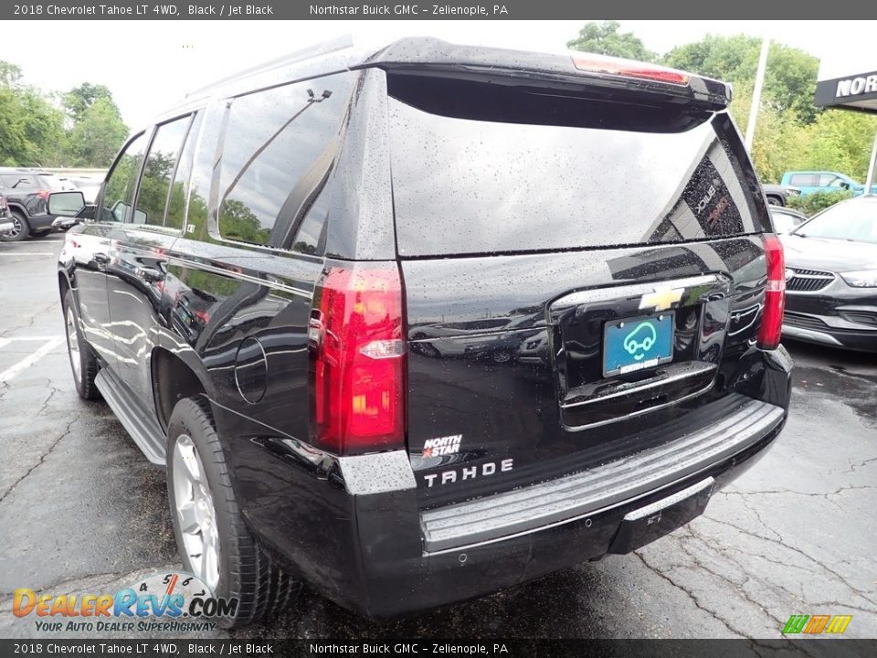 2018 Chevrolet Tahoe LT 4WD Black / Jet Black Photo #4