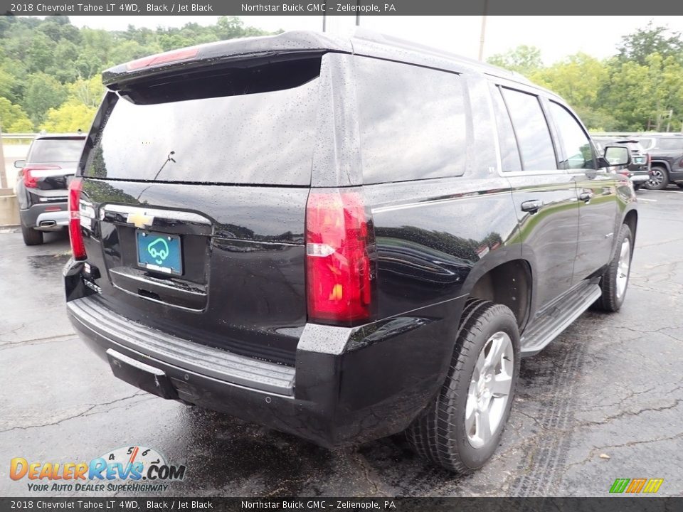 2018 Chevrolet Tahoe LT 4WD Black / Jet Black Photo #6