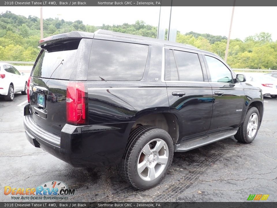 2018 Chevrolet Tahoe LT 4WD Black / Jet Black Photo #7