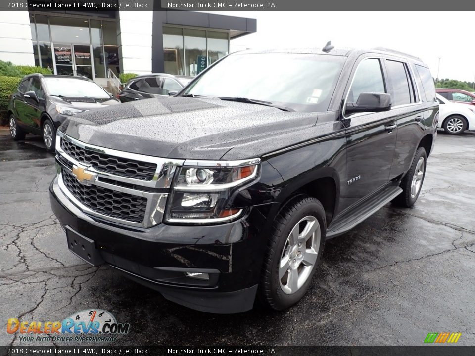 2018 Chevrolet Tahoe LT 4WD Black / Jet Black Photo #12