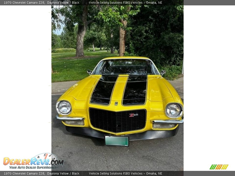 1970 Chevrolet Camaro Z28 Daytona Yellow / Black Photo #6