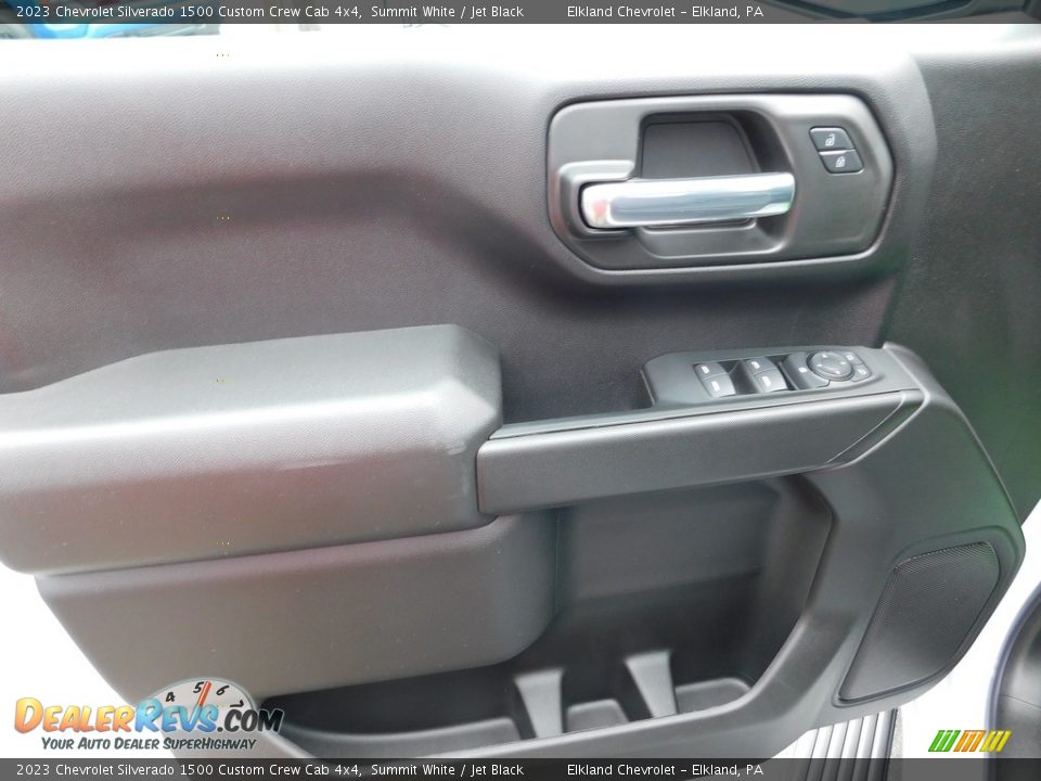 Door Panel of 2023 Chevrolet Silverado 1500 Custom Crew Cab 4x4 Photo #19