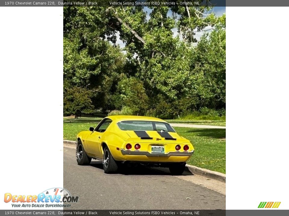 1970 Chevrolet Camaro Z28 Daytona Yellow / Black Photo #10