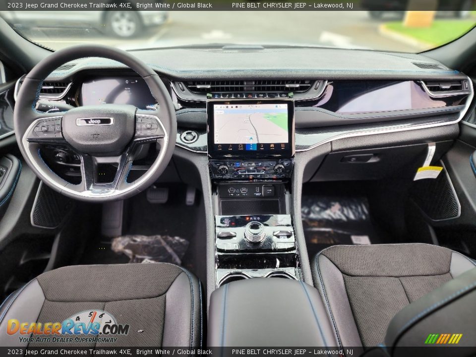 Dashboard of 2023 Jeep Grand Cherokee Trailhawk 4XE Photo #9