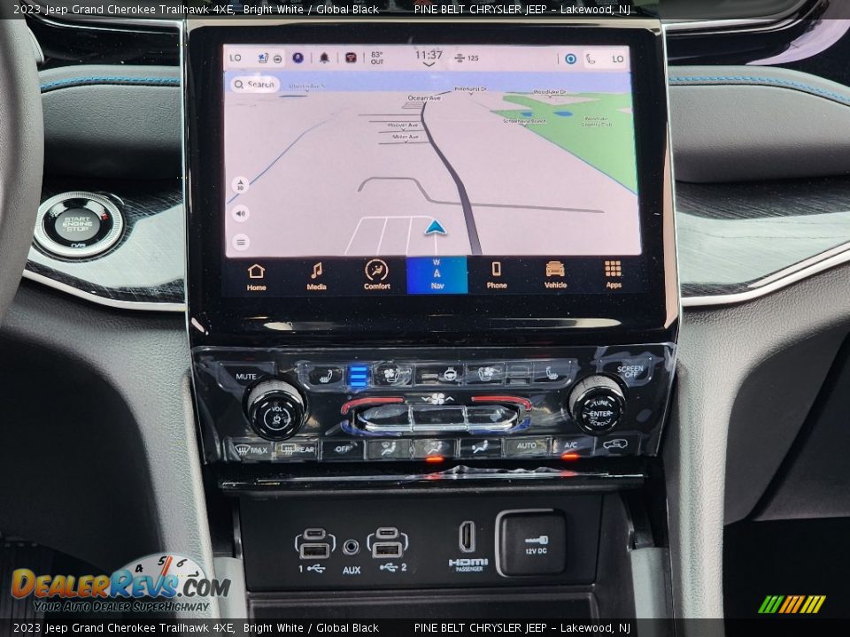 Navigation of 2023 Jeep Grand Cherokee Trailhawk 4XE Photo #12