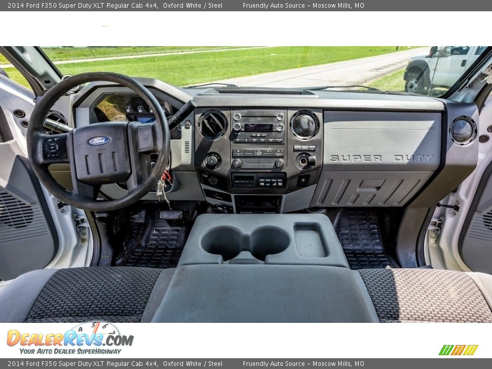 Controls of 2014 Ford F350 Super Duty XLT Regular Cab 4x4 Photo #24