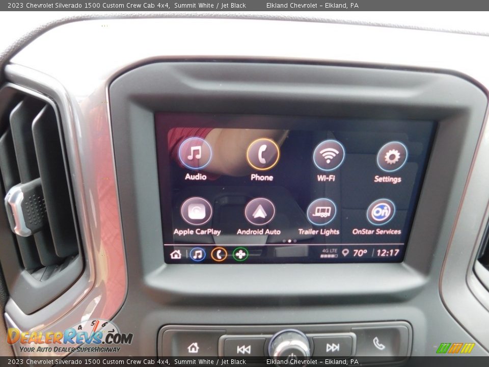 Controls of 2023 Chevrolet Silverado 1500 Custom Crew Cab 4x4 Photo #31