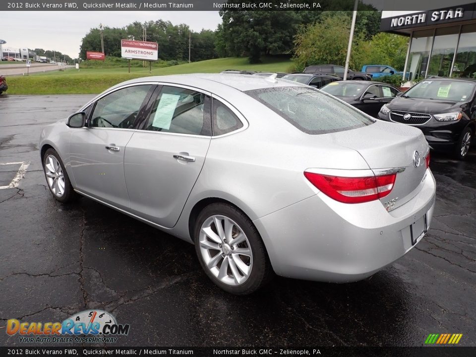 2012 Buick Verano FWD Quicksilver Metallic / Medium Titanium Photo #3