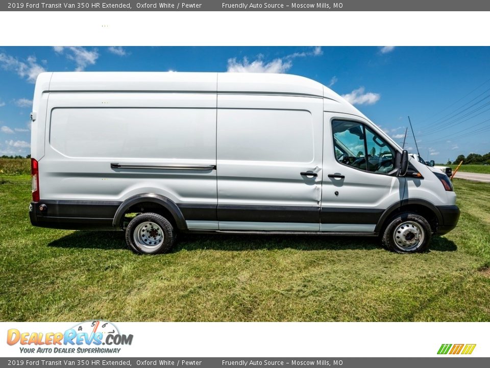 Oxford White 2019 Ford Transit Van 350 HR Extended Photo #3