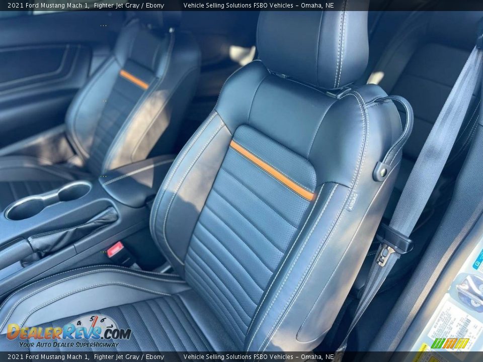 Front Seat of 2021 Ford Mustang Mach 1 Photo #5