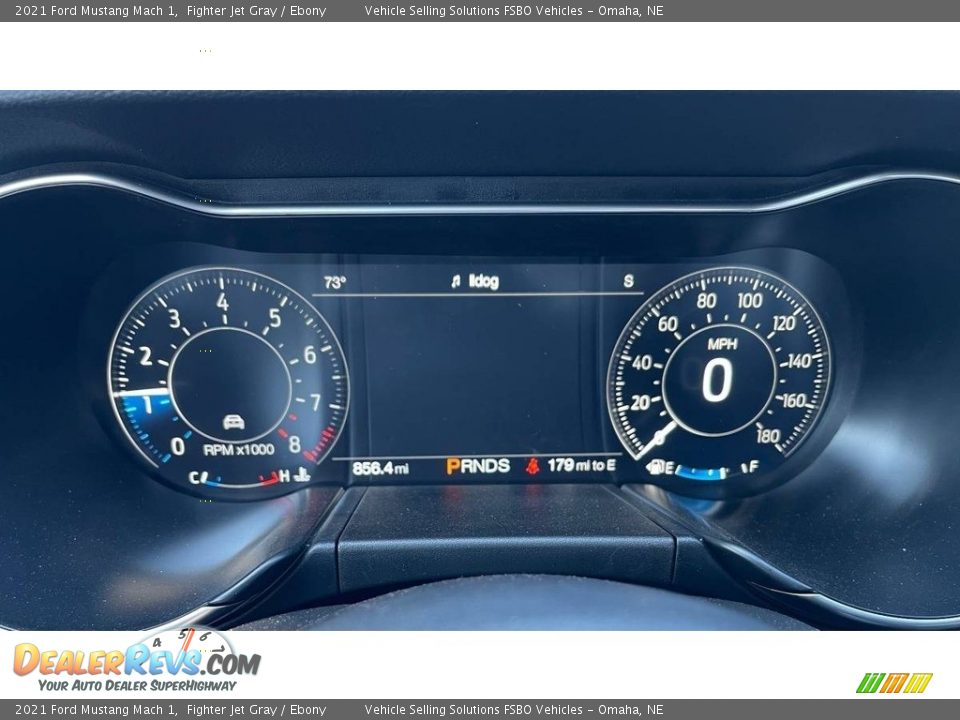 2021 Ford Mustang Mach 1 Gauges Photo #6