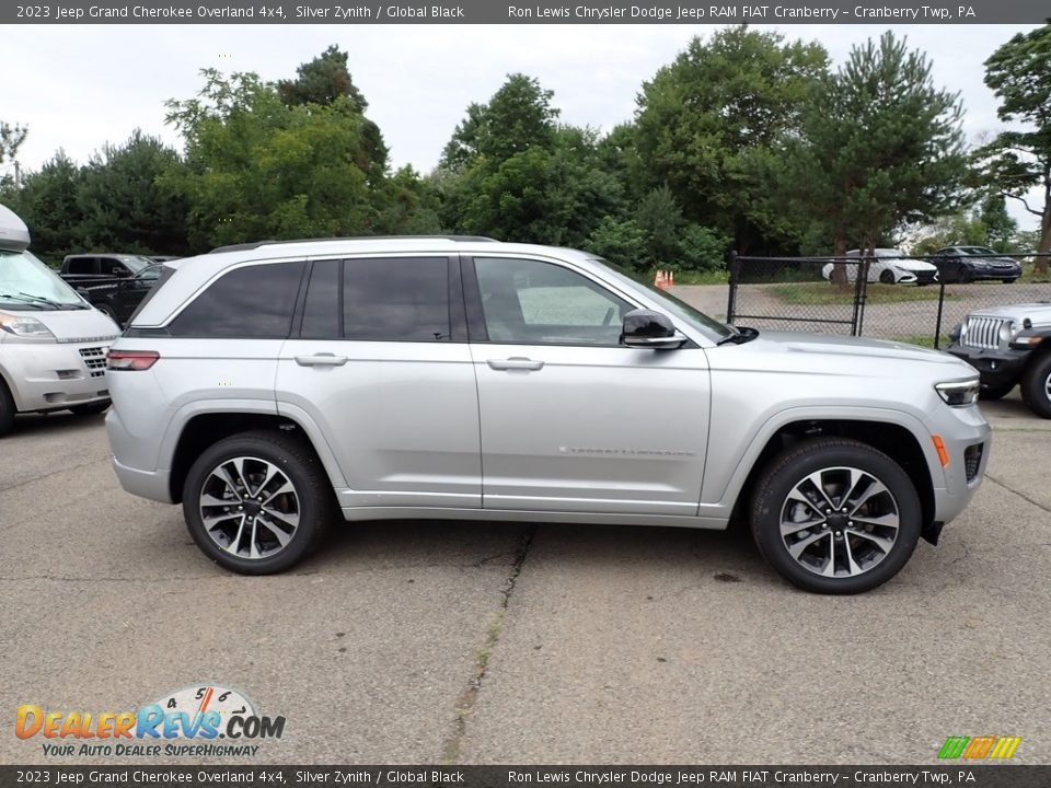 2023 Jeep Grand Cherokee Overland 4x4 Silver Zynith / Global Black Photo #6