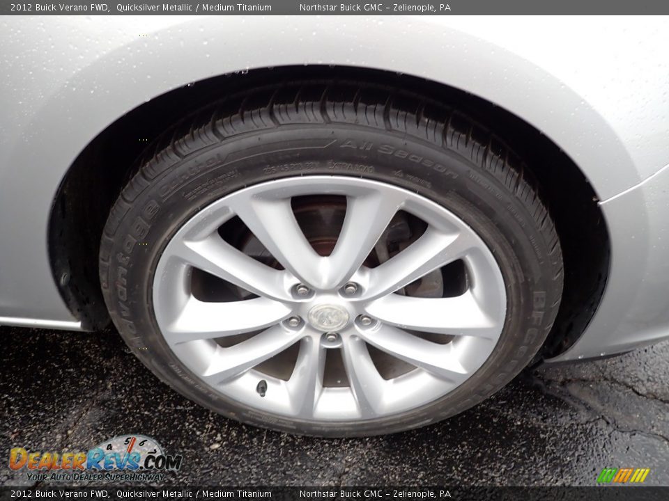 2012 Buick Verano FWD Quicksilver Metallic / Medium Titanium Photo #11