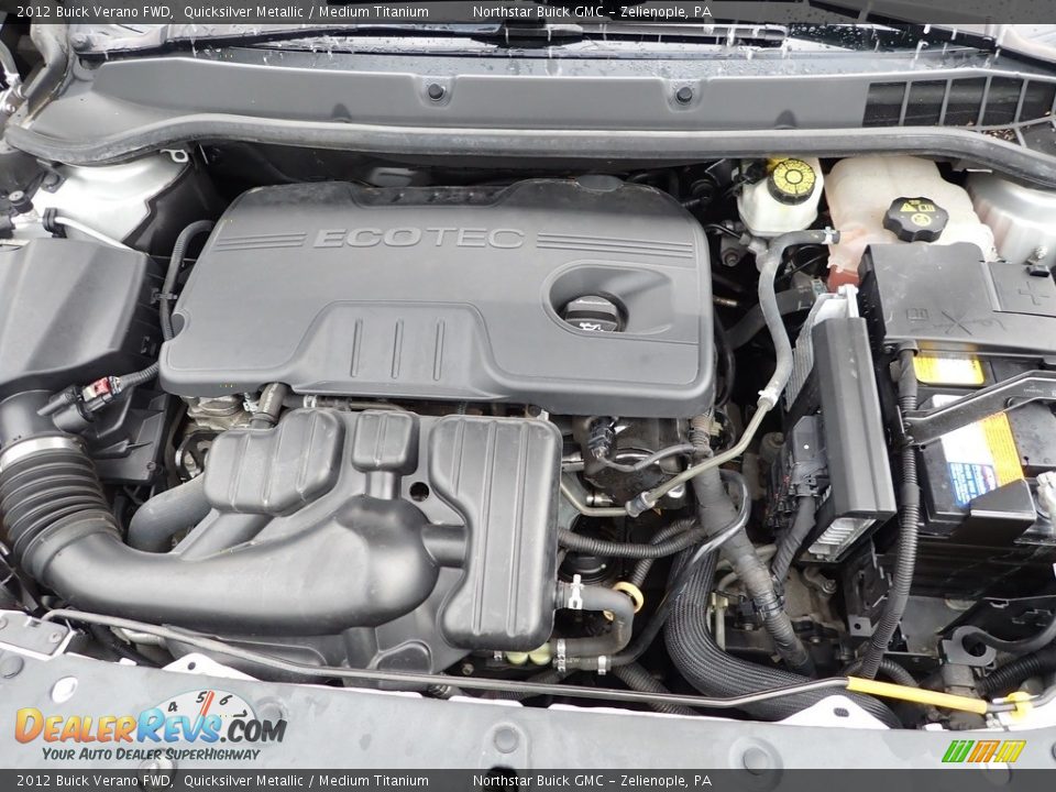 2012 Buick Verano FWD Quicksilver Metallic / Medium Titanium Photo #13