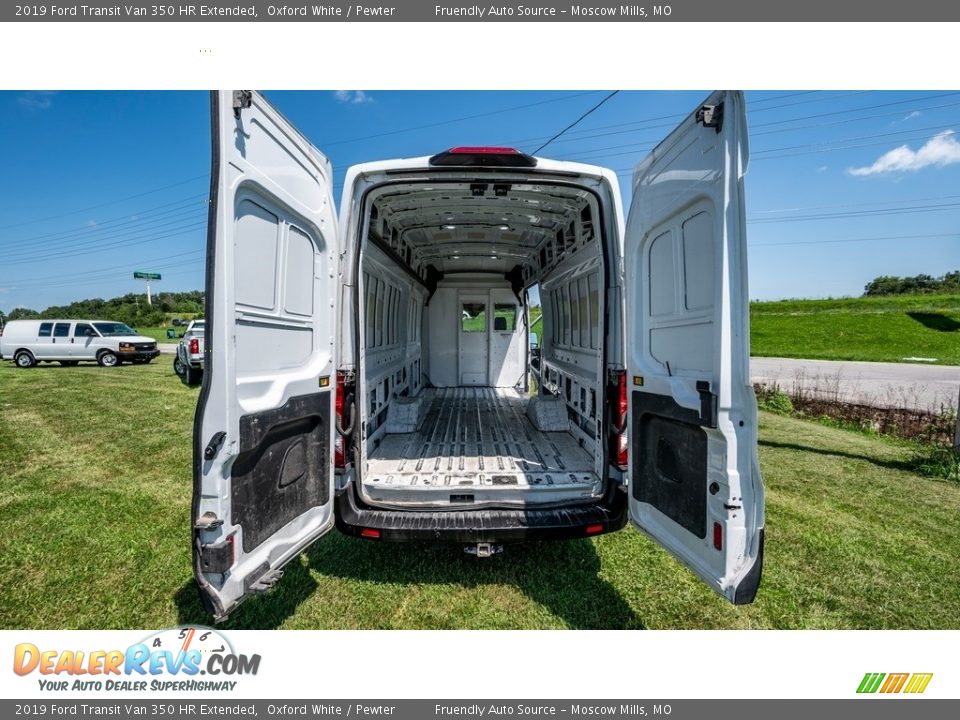 2019 Ford Transit Van 350 HR Extended Oxford White / Pewter Photo #20