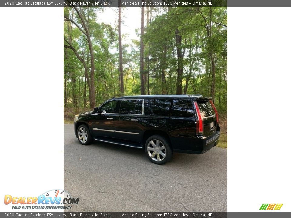 2020 Cadillac Escalade ESV Luxury Black Raven / Jet Black Photo #2