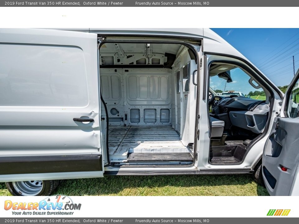 2019 Ford Transit Van 350 HR Extended Oxford White / Pewter Photo #23