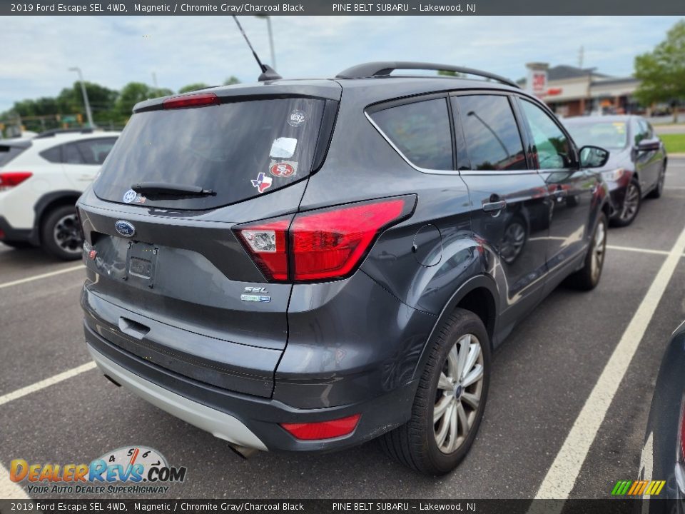 2019 Ford Escape SEL 4WD Magnetic / Chromite Gray/Charcoal Black Photo #3