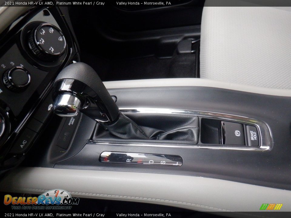 2021 Honda HR-V LX AWD Platinum White Pearl / Gray Photo #14