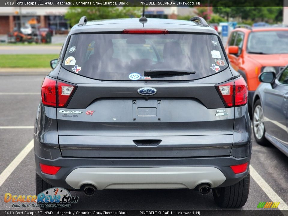 2019 Ford Escape SEL 4WD Magnetic / Chromite Gray/Charcoal Black Photo #4