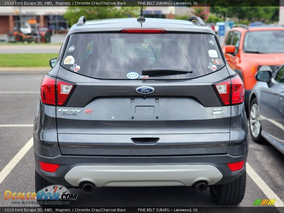 2019 Ford Escape SEL 4WD Magnetic / Chromite Gray/Charcoal Black Photo #4