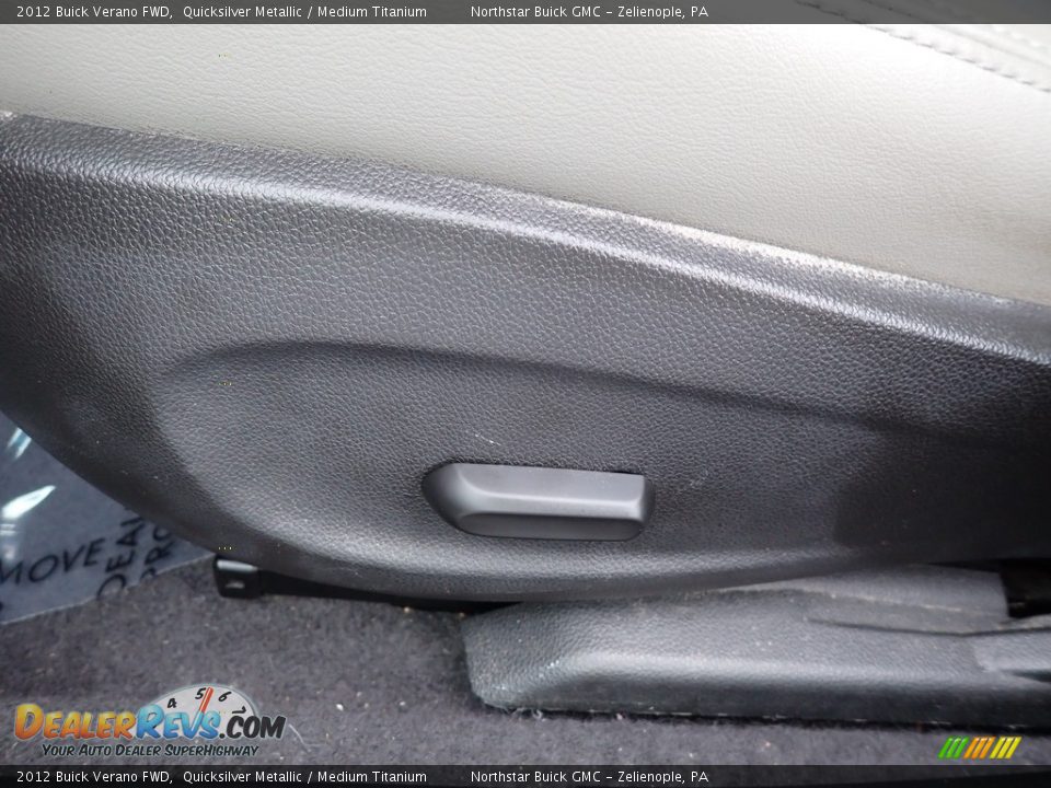2012 Buick Verano FWD Quicksilver Metallic / Medium Titanium Photo #20
