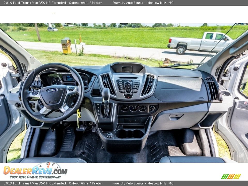Dashboard of 2019 Ford Transit Van 350 HR Extended Photo #27