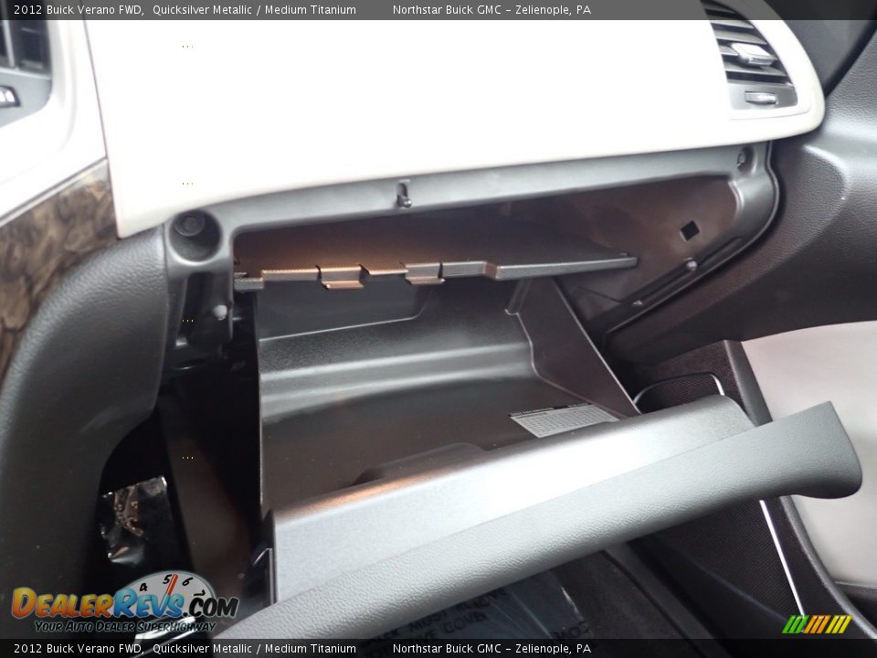2012 Buick Verano FWD Quicksilver Metallic / Medium Titanium Photo #25