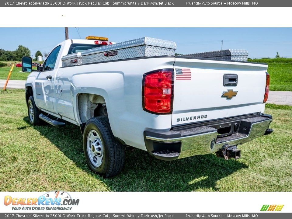 2017 Chevrolet Silverado 2500HD Work Truck Regular Cab Summit White / Dark Ash/Jet Black Photo #6