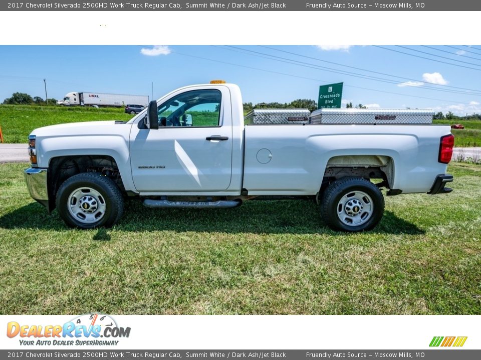 2017 Chevrolet Silverado 2500HD Work Truck Regular Cab Summit White / Dark Ash/Jet Black Photo #7