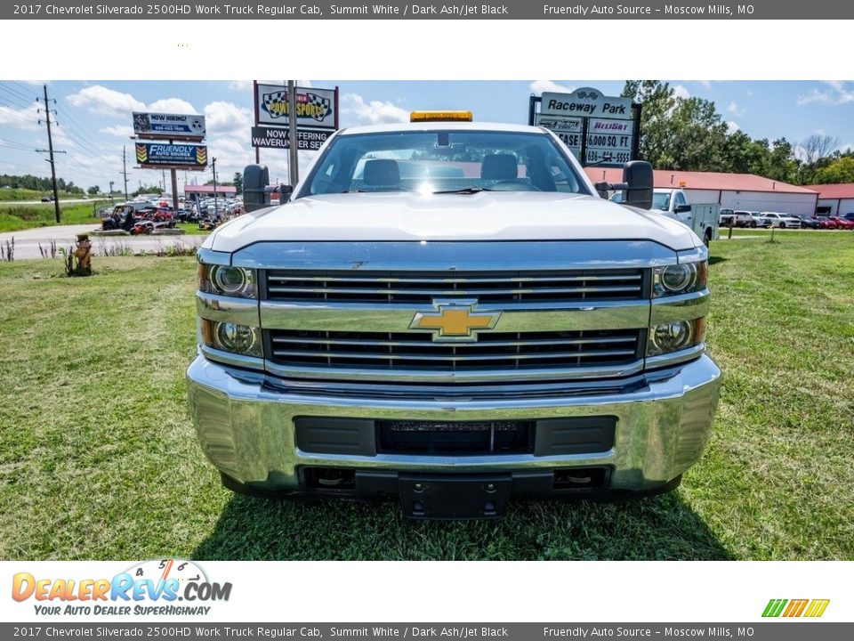 2017 Chevrolet Silverado 2500HD Work Truck Regular Cab Summit White / Dark Ash/Jet Black Photo #9