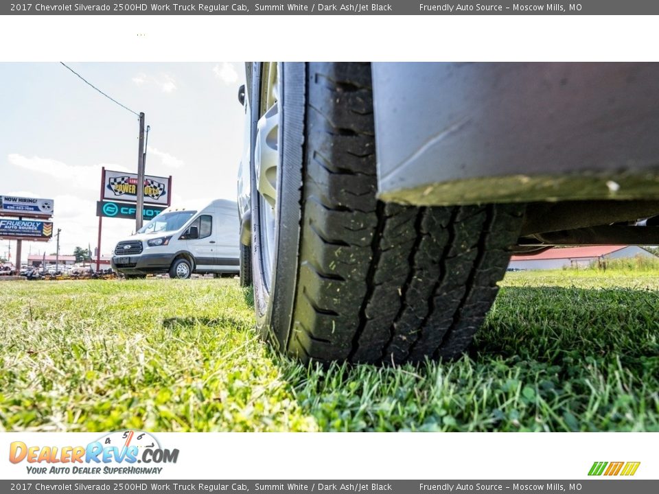 2017 Chevrolet Silverado 2500HD Work Truck Regular Cab Summit White / Dark Ash/Jet Black Photo #11