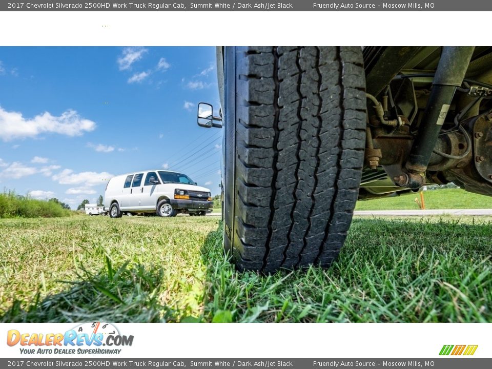 2017 Chevrolet Silverado 2500HD Work Truck Regular Cab Summit White / Dark Ash/Jet Black Photo #14