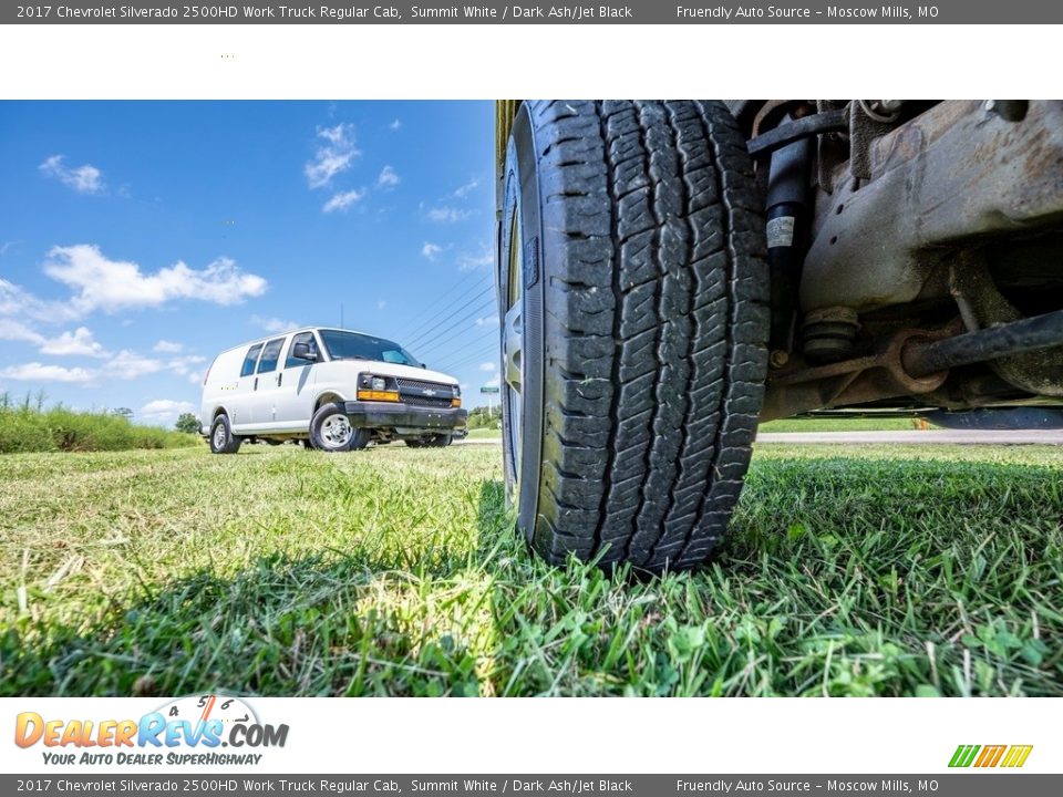 2017 Chevrolet Silverado 2500HD Work Truck Regular Cab Summit White / Dark Ash/Jet Black Photo #15