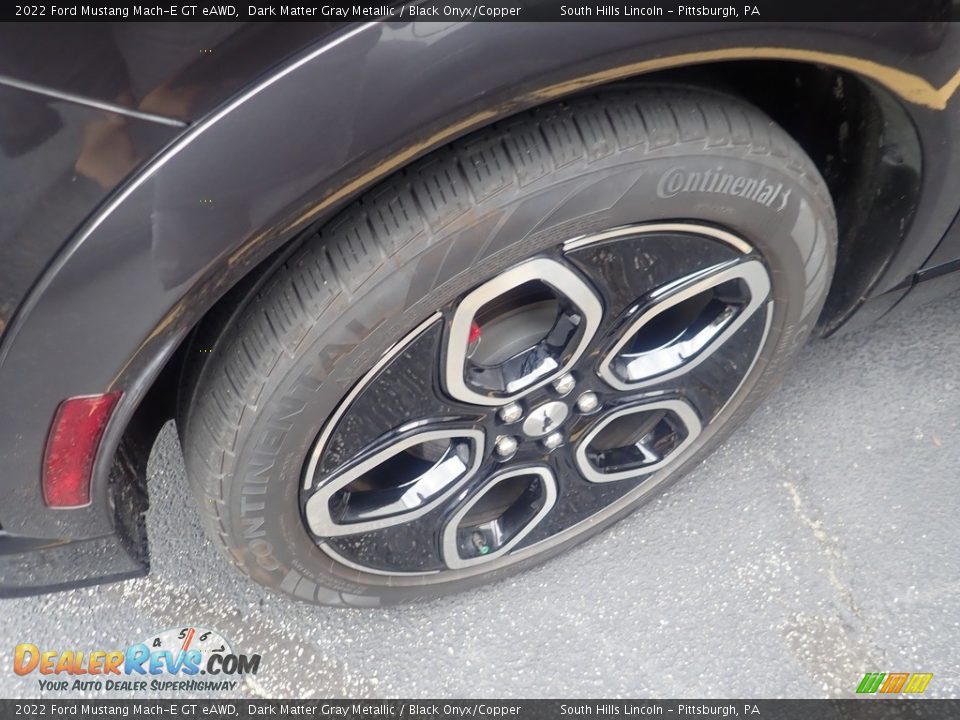 2022 Ford Mustang Mach-E GT eAWD Dark Matter Gray Metallic / Black Onyx/Copper Photo #3