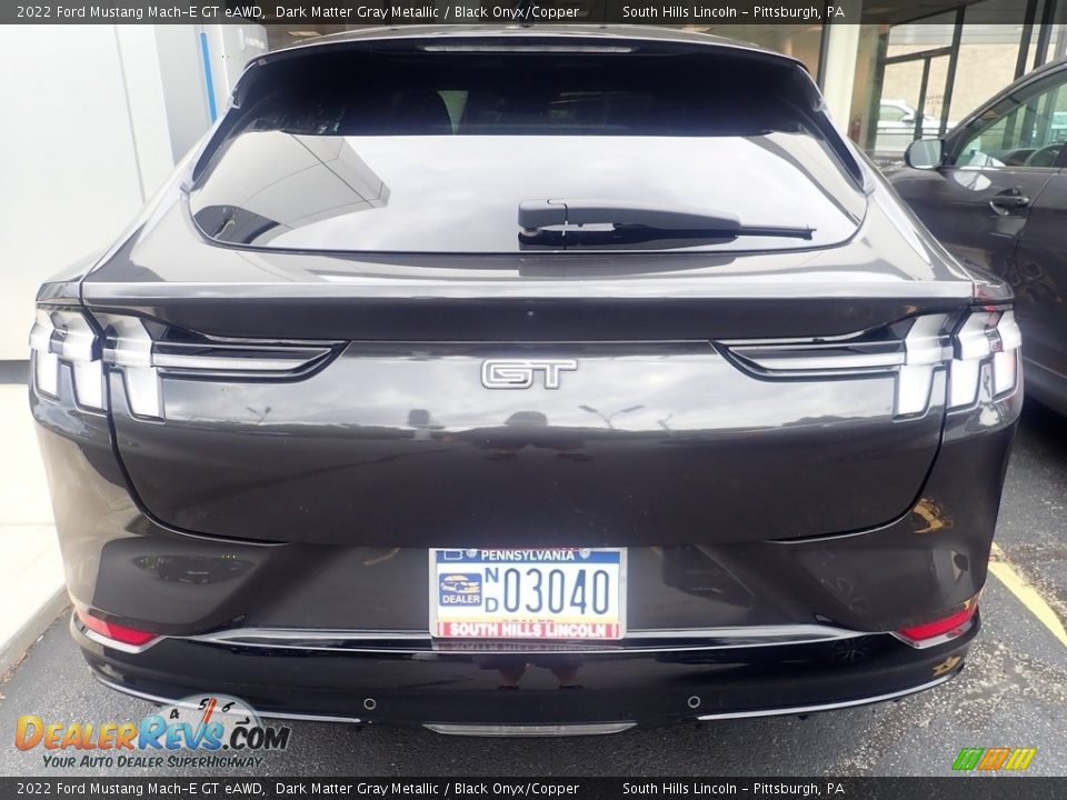 2022 Ford Mustang Mach-E GT eAWD Dark Matter Gray Metallic / Black Onyx/Copper Photo #5