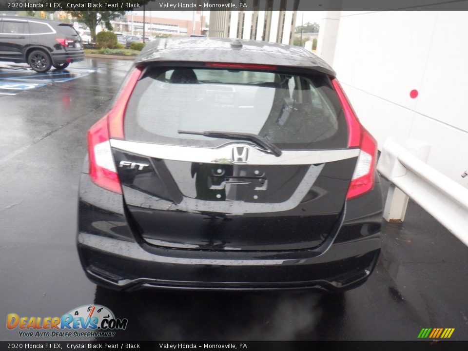 2020 Honda Fit EX Crystal Black Pearl / Black Photo #6