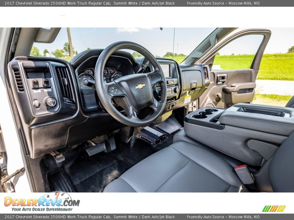 2017 Chevrolet Silverado 2500HD Work Truck Regular Cab Summit White / Dark Ash/Jet Black Photo #19