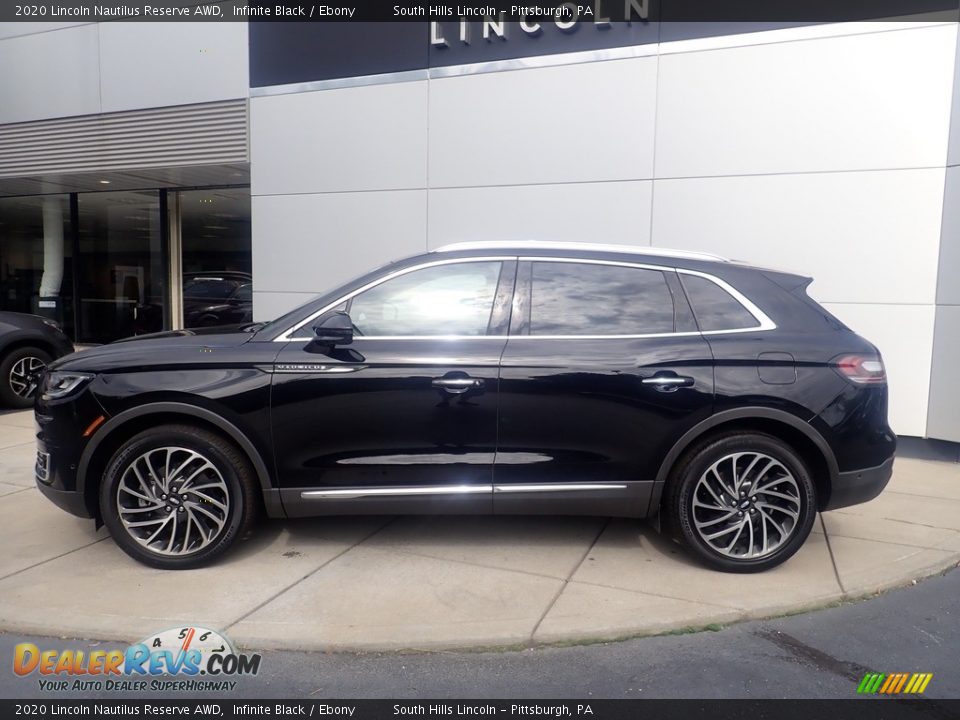 Infinite Black 2020 Lincoln Nautilus Reserve AWD Photo #2