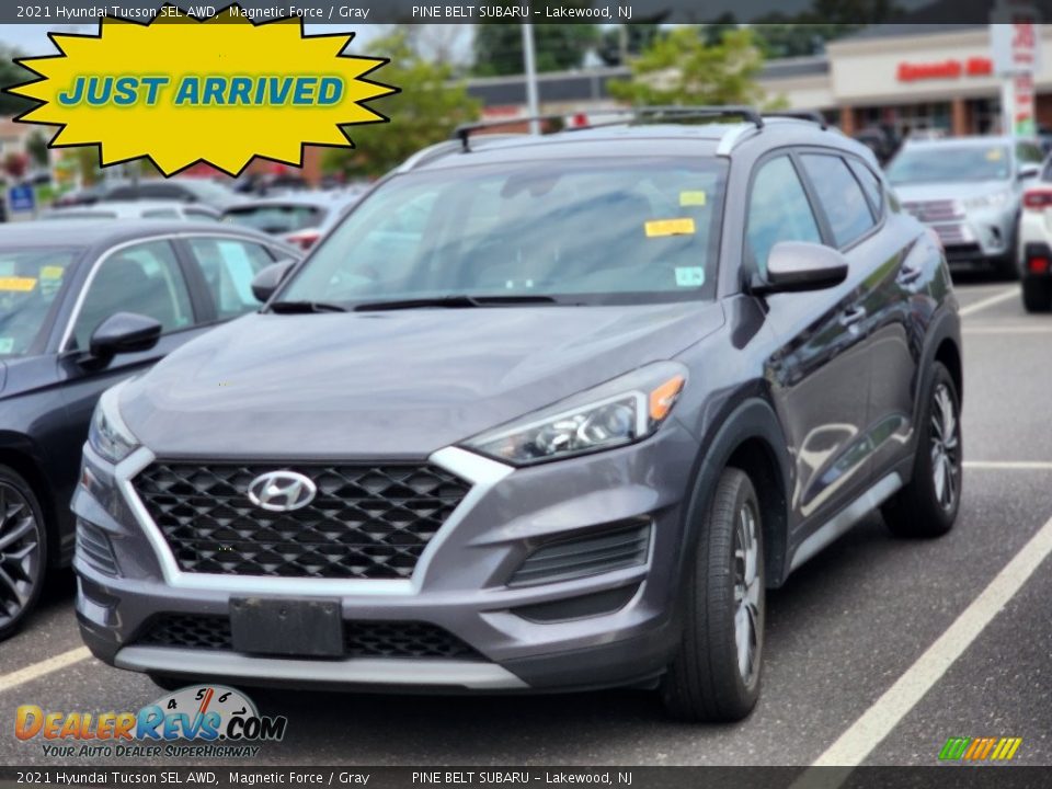 2021 Hyundai Tucson SEL AWD Magnetic Force / Gray Photo #1