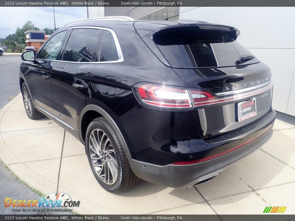 2020 Lincoln Nautilus Reserve AWD Infinite Black / Ebony Photo #3