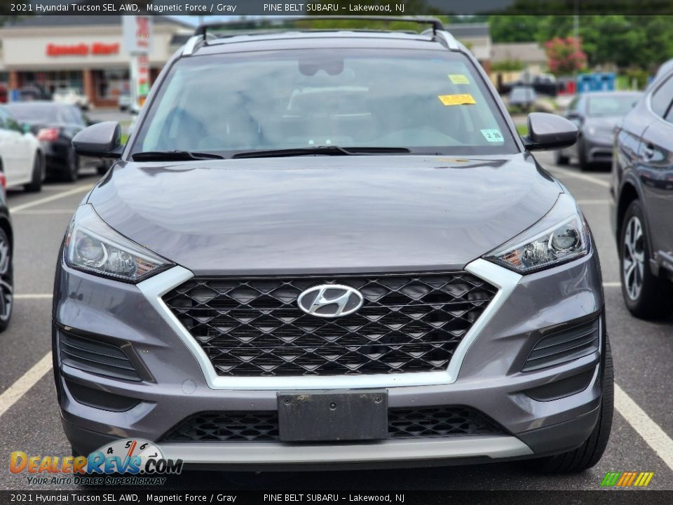 2021 Hyundai Tucson SEL AWD Magnetic Force / Gray Photo #2