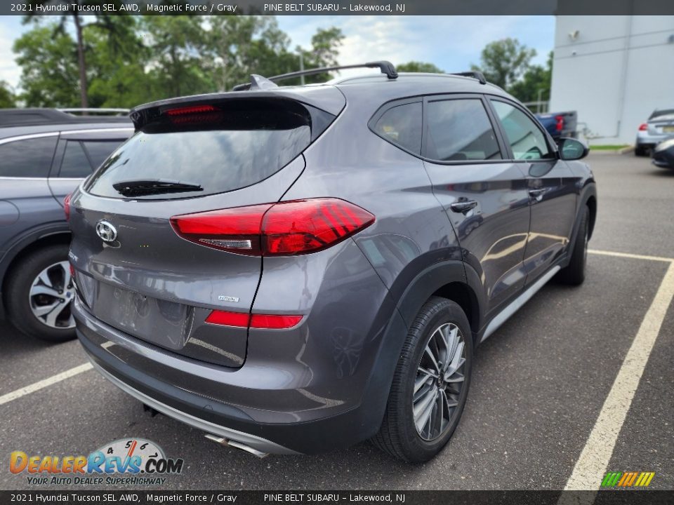 2021 Hyundai Tucson SEL AWD Magnetic Force / Gray Photo #3