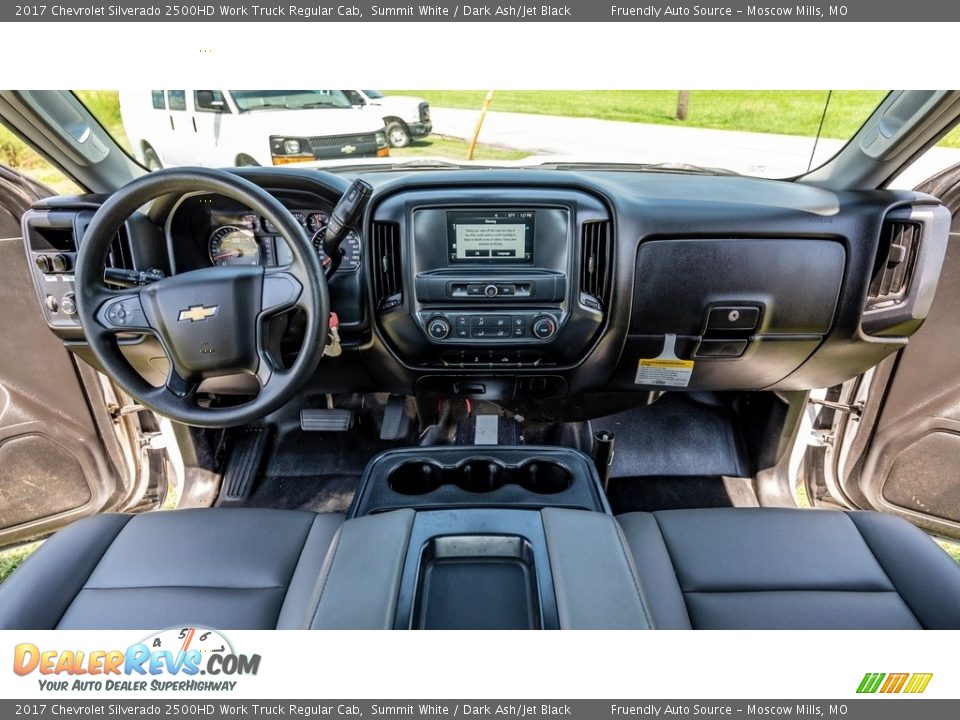 2017 Chevrolet Silverado 2500HD Work Truck Regular Cab Summit White / Dark Ash/Jet Black Photo #24