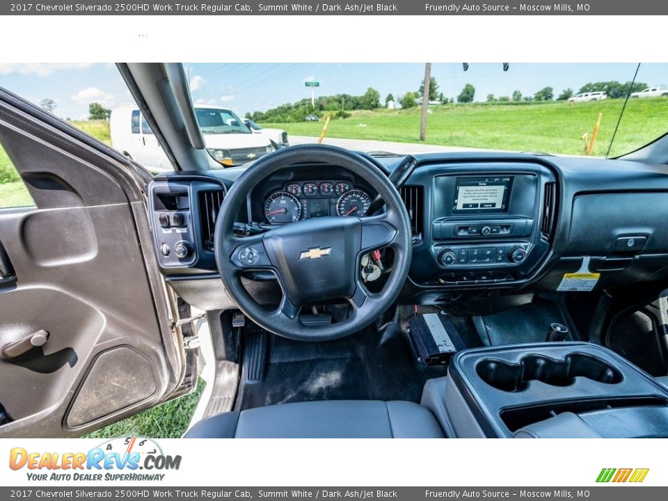 2017 Chevrolet Silverado 2500HD Work Truck Regular Cab Summit White / Dark Ash/Jet Black Photo #25
