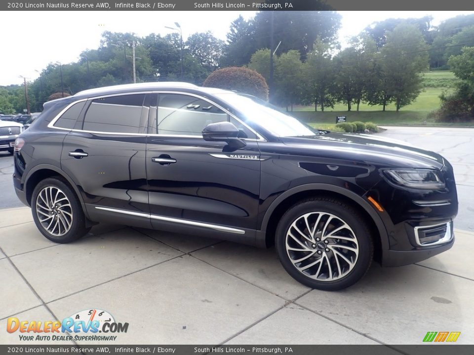 Infinite Black 2020 Lincoln Nautilus Reserve AWD Photo #7